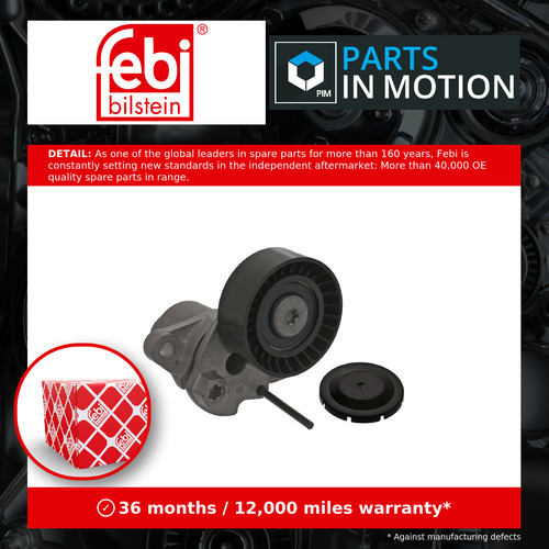 Aux belt tensioner fits - belt,