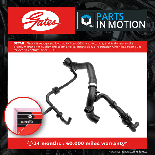 Radiator hose fits golf - radiator,