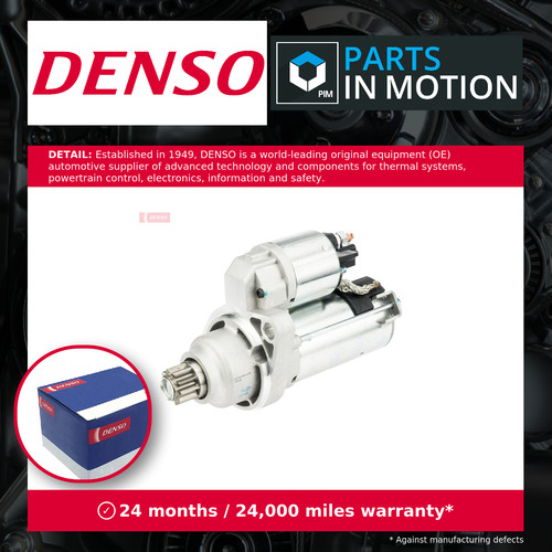 Starter motor fits golf mk6 - fits,
